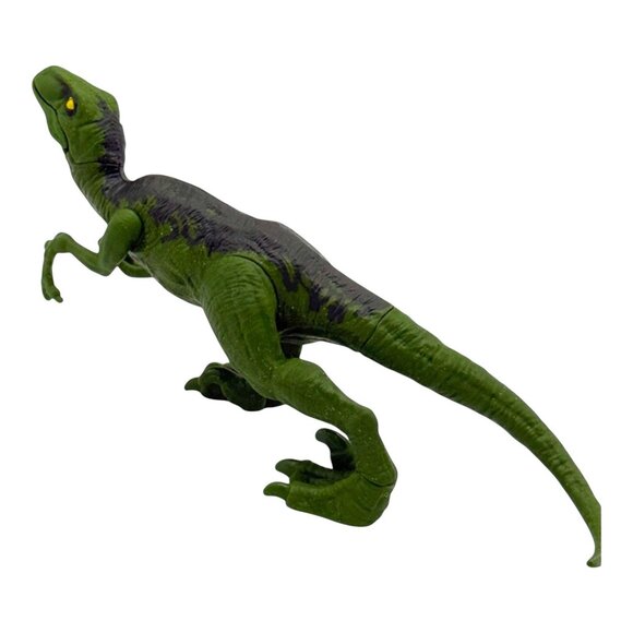 Jurassic World Fallen Kingdom Velociraptor Action Figure By Mattel Green Dinosau - Picture 5 of 8